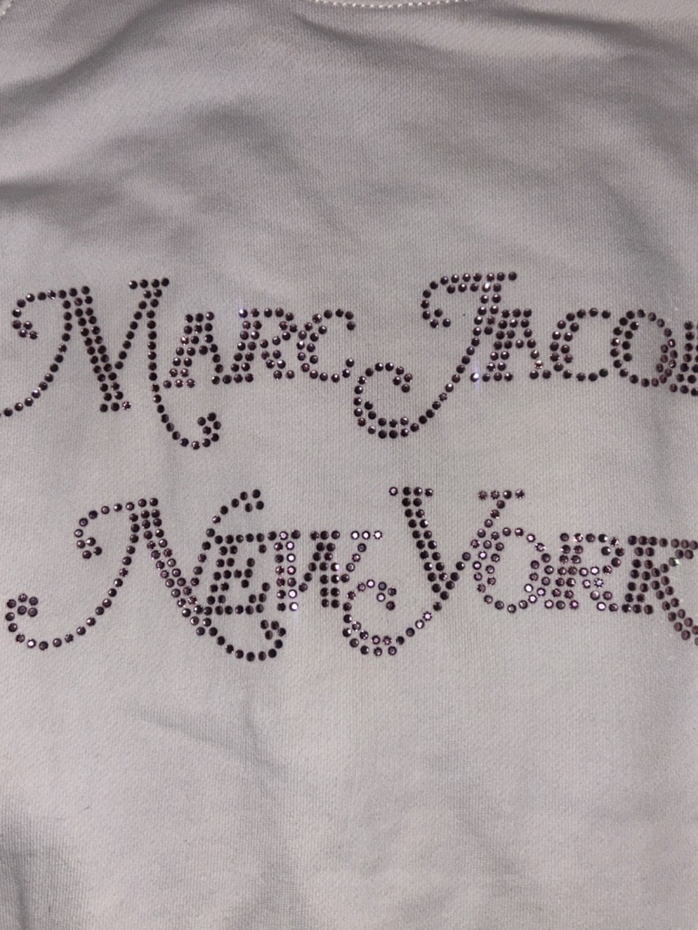 Marc Jacobs Rhinestone Logo Sweatshirt - Picture 2 of 6